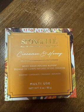 Spongellé Cinnamon & Honey Body Wash Infused Buffer -